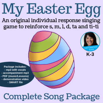 Preview of Easter Song, Game & Activity | Solo Response | mp3s, PDF, SMART, Video