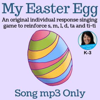 Preview of Easter Song & Game | Solo Response Singing Game | Original Song mp3 Only