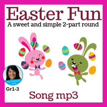 Preview of Easter Song | Unison Song or 2-Part Round | Original Song mp3 Only