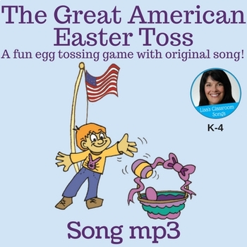 Preview of Easter Song and Game | Egg Toss Game | Original Song mp3 Only
