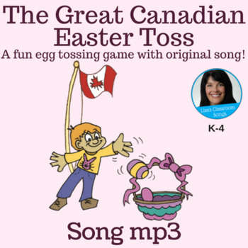 Preview of Easter Song and Game | Egg Toss Game | Original Song mp3 Only