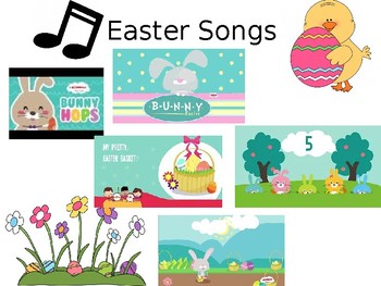 Preview of Easter Songs Choice Board