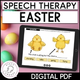 Easter Speech Therapy Activities Articulation & Language D