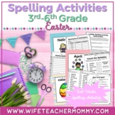 Easter Spelling Activities | Easter Spelling Practice | 3r