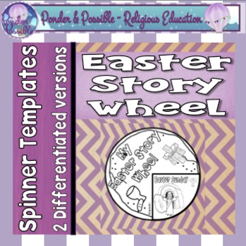 Preview of Easter Spinner Wheel: Celebrating the events of Christ at Easter