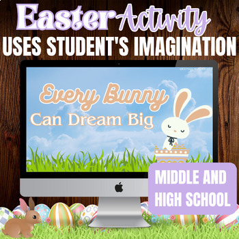 Preview of Easter & Spring Activity Uses Imagination | SEL Secondary | Middle & High Scool