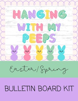 Preview of Easter/Spring Bulletin Board Kit