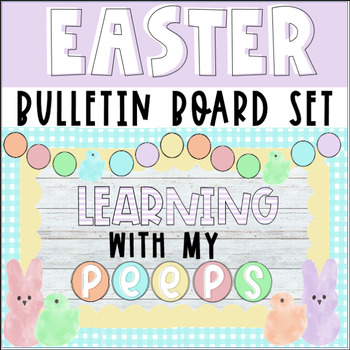 Preview of Easter/Spring Bulletin Board Set
