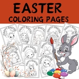 Easter & Spring Coloring Pages - 35 Printable pages for ki