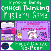 Easter Spring Critical Thinking Logic Analogy  Escape Room