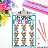 Easter & Spring Feelings & Emotions Chart FREEBIE SEL & Co