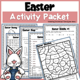 Easter | Spring Mazes Puzzles and More Activity Packet