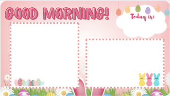 Preview of Easter/Spring Morning Google Slides