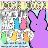 Easter Spring Peeps Door Decorations Bulletin Board Displa