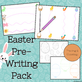 Easter/Spring Pre-Writing Pack (Montessori, Toddler, Preschool)