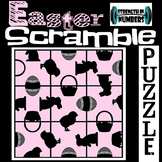 Easter Spring  3x3 SCRAMBLE Logic Puzzle Brain Teaser