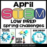 Easter/Spring STEM Challenges (April) - Peep Nest, Egg Drop