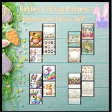 Easter & Spring Scallop Bulletin Board Borders: Whimsical 