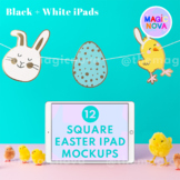 Easter Spring iPad Mockups in Square | Digital Resources