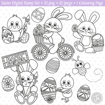 easter clipart black and white images