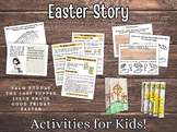 Easter Story Activities, Palm Sunday, The Last Supper, Goo