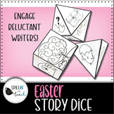 Easter Story Dice - Hands On Writing Activity! NO PREP!