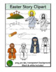 Easter Story_clipart_IMPORTANT CHARACTERS INCLUDED | TPT