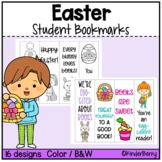 Easter Student Reading Bookmarks
