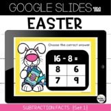 Easter Subtraction Google Slides™ Facts Practice Set 1 Goo
