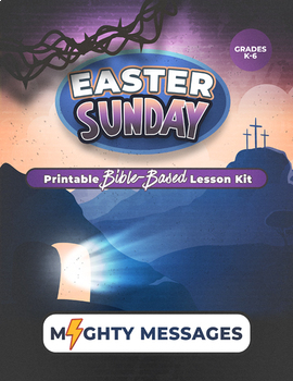 Preview of Easter Sunday School Lesson [Printable & No-Prep]