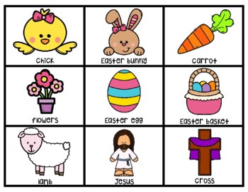 Easter Syllable Cards by Poltak Preschool | TPT