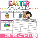 Easter Syllables Center | Read and Write the Room