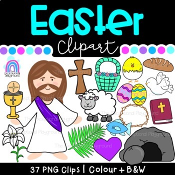 Preview of Easter Symbols Clipart | Easter Story Clipart