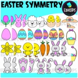 Easter Symmetry Clip Art Set {Educlips Clipart}
