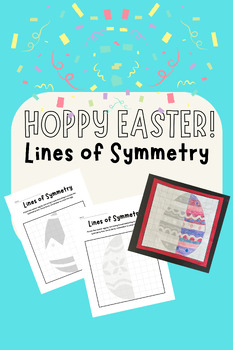 Preview of Easter Symmetry Drawing Bulletin Board Activity