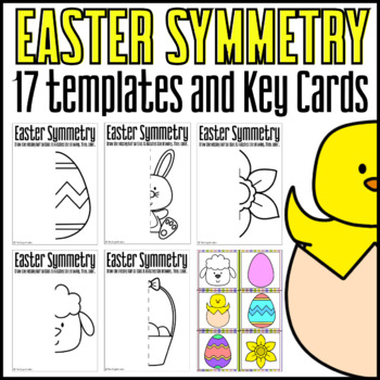 Preview of Easter Symmetry Worksheets