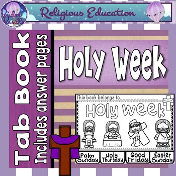 Preview of Easter & Holy Week Tab Book