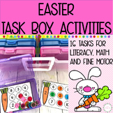 Easter Task Box Activities for PreK and Preschool