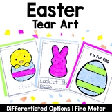 Easter Tear Art Crafts | Fine Motor