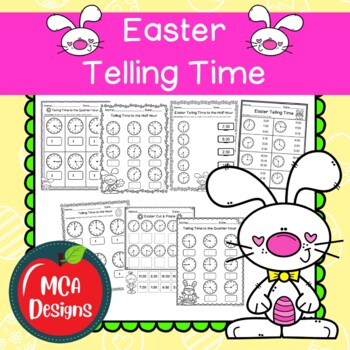 Preview of Easter Telling Time