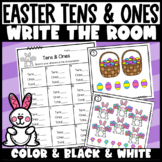 Easter Tens and Ones Place Value Write the Room