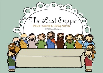 Preview of Easter - The Last Supper Freebie!