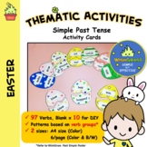 Easter Thematic Activities – Simple Past Tense Activity cards