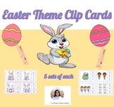 Easter Theme Clip Cards