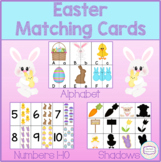 Easter Matching Cards – Letters, Numbers & Shadows