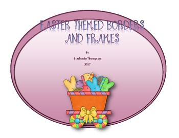 Preview of Easter Themed Borders and Frames