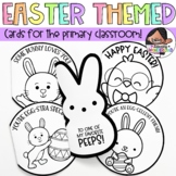 Easter Themed Cards for the Primary Classroom