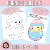 Easter Themed Connect the Dots | Count by 1s to 42 | Sprin