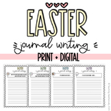 Easter Themed Journal Prompts | Digital + Printable
