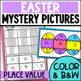 Easter Themed Place Value Mystery Pictures: Tens and Ones: